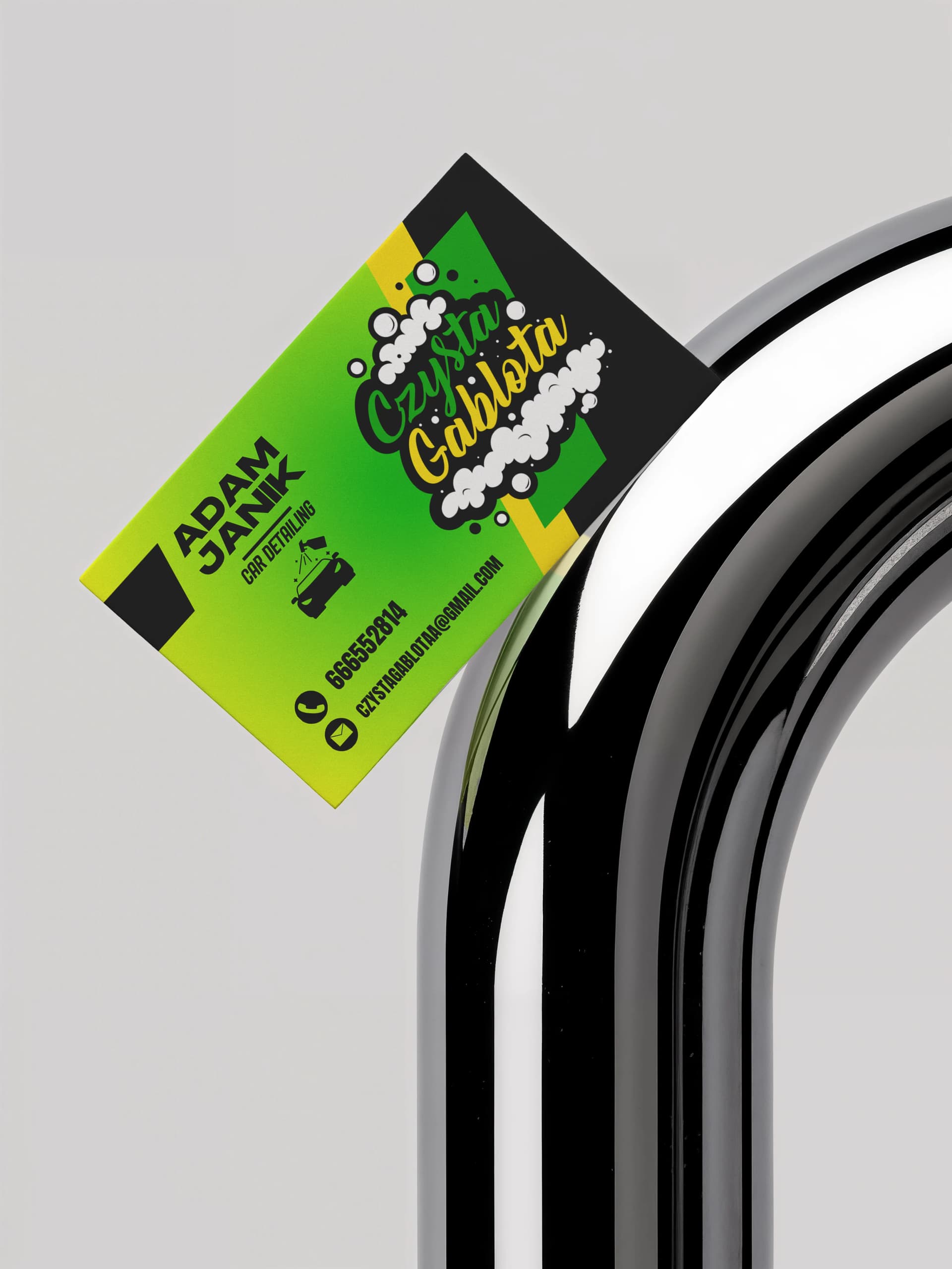 Wizytówka Czysta Gablota