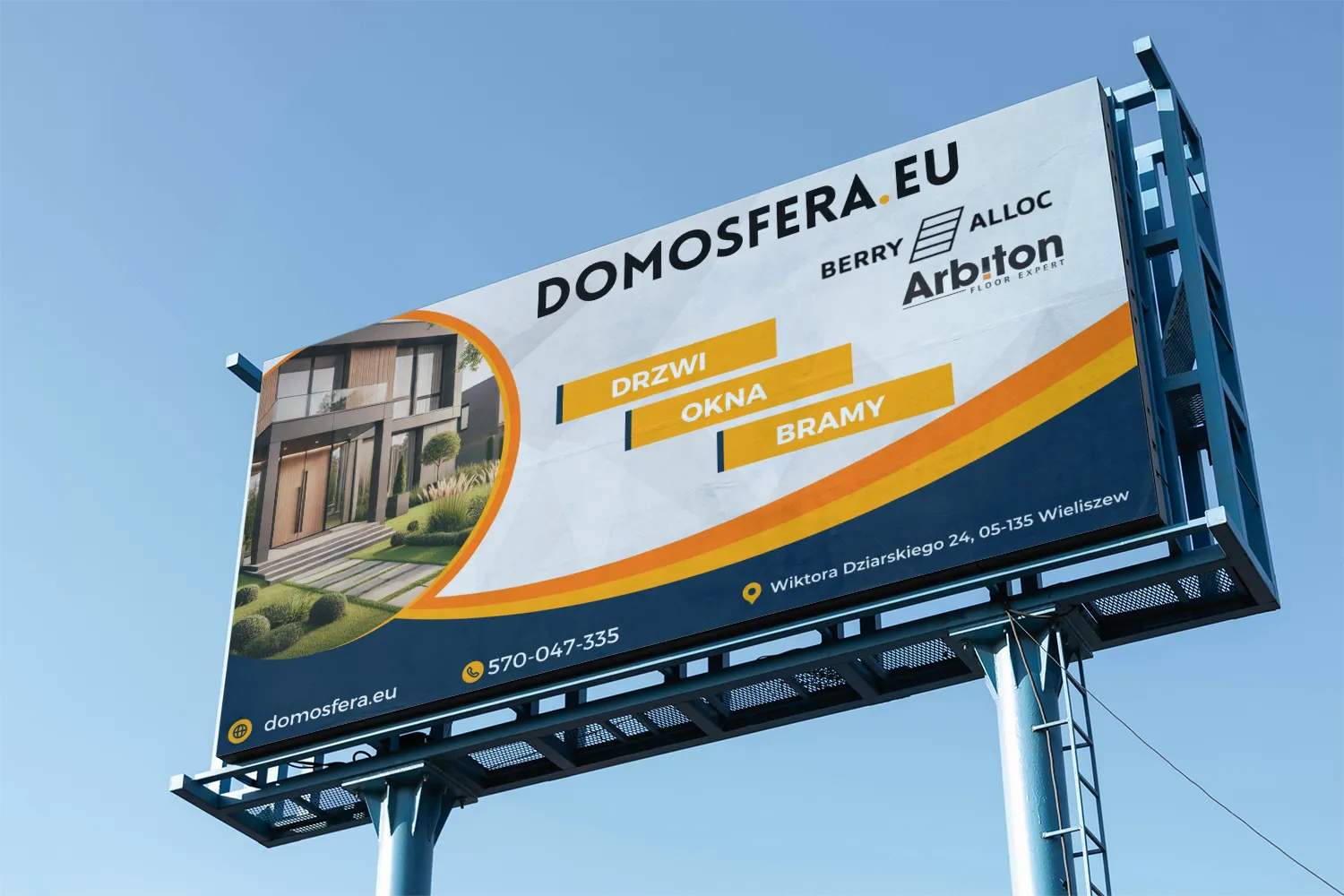 Billboard Domosfera – Mockup